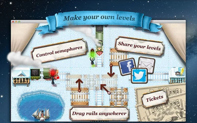 Изображение игры: Rail Maze 2: Train Puzzler