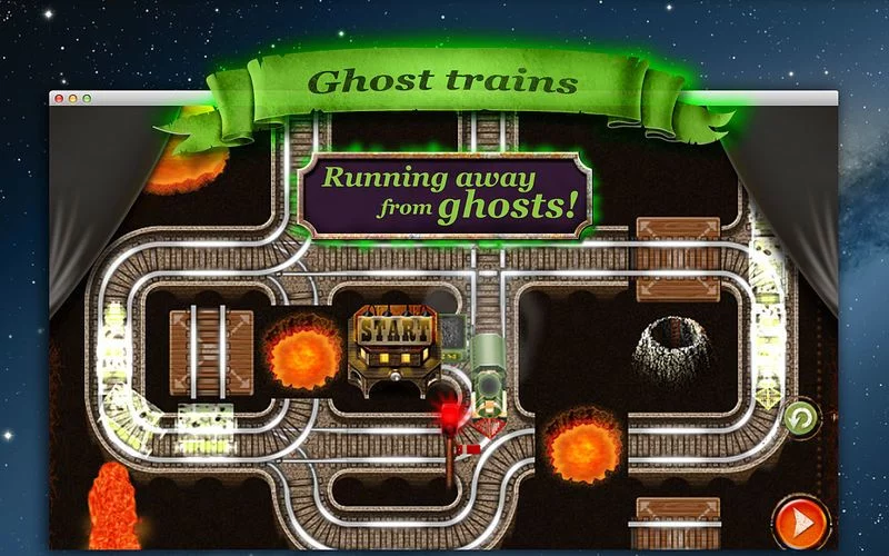 Изображение игры: Rail Maze 2: Train Puzzler