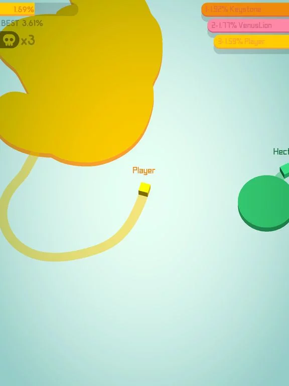Изображение игры: Paper.io 2
