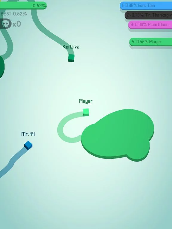 Изображение игры: Paper.io 2
