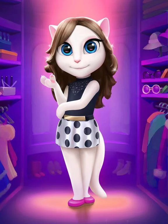 Изображение игры: My Talking Angela