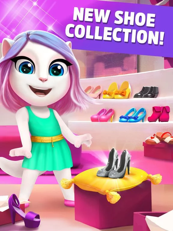 Изображение игры: My Talking Angela