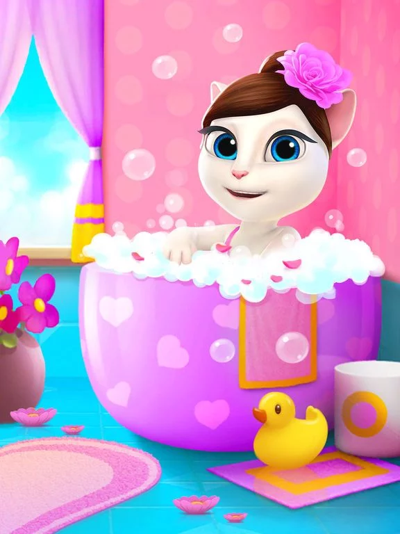 Изображение игры: My Talking Angela