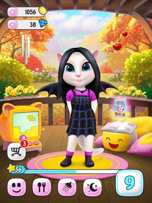 Изображение игры: My Talking Angela
