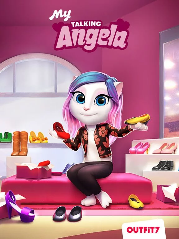 Изображение игры: My Talking Angela