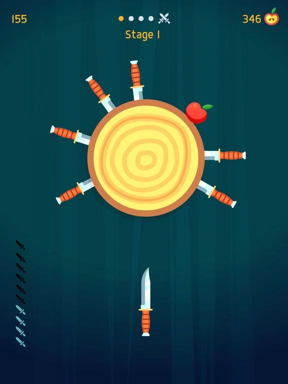 Изображение игры: Knife Hit
