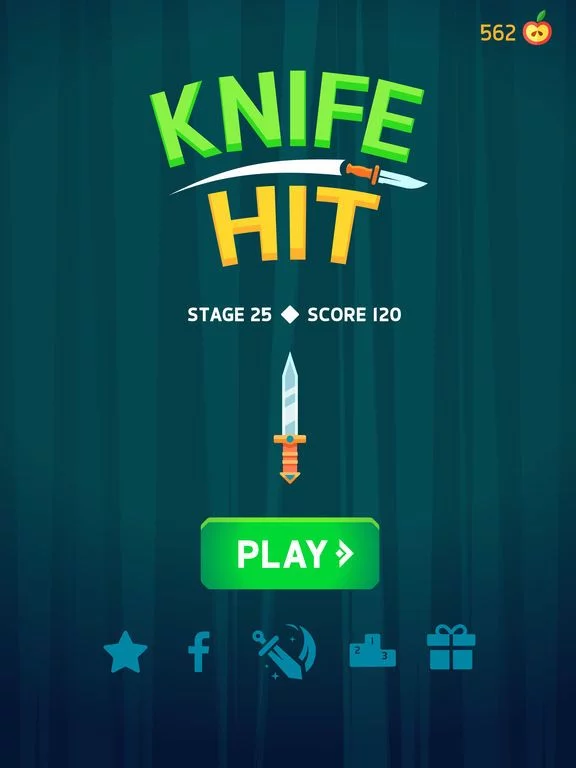 Изображение игры: Knife Hit