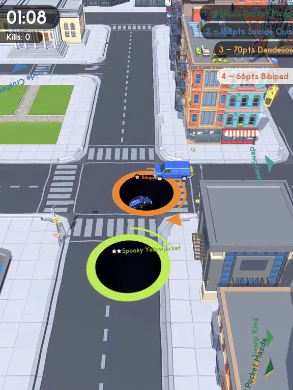 Изображение игры: Hole.io