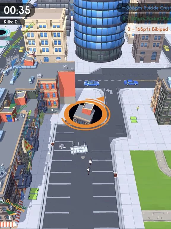 Изображение игры: Hole.io