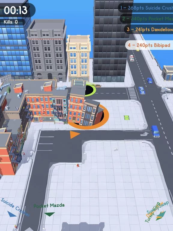 Изображение игры: Hole.io