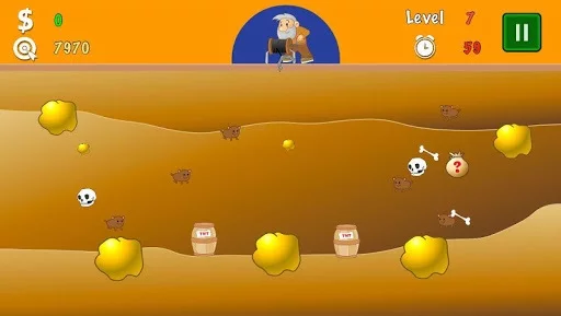 Изображение игры: Gold Miner Classic