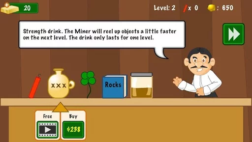 Изображение игры: Gold Miner Classic