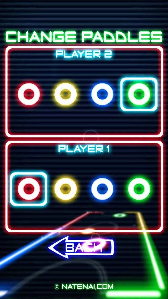 Изображение игры: Glow Hockey