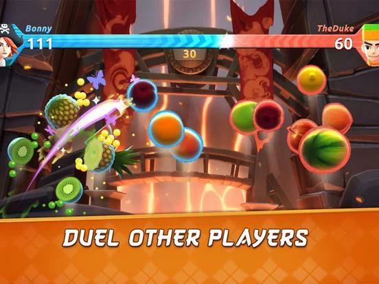 Изображение игры: Fruit Ninja 2