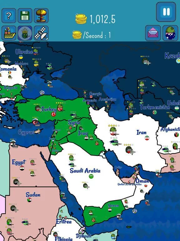 Изображение игры: Dictators: No Peace