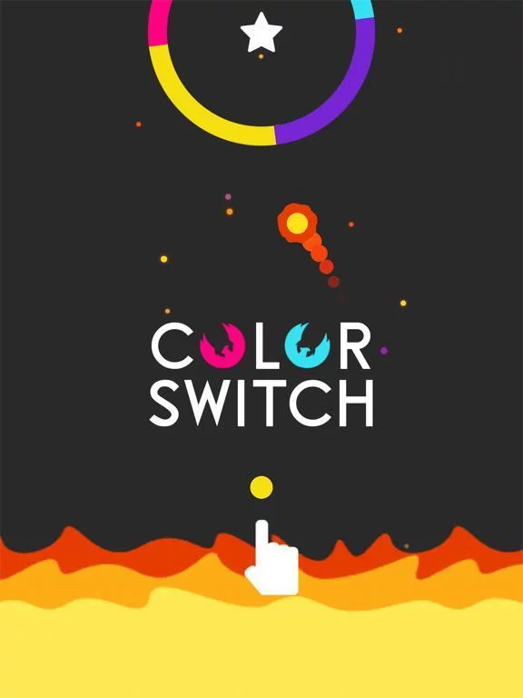Изображение игры: Color Switch