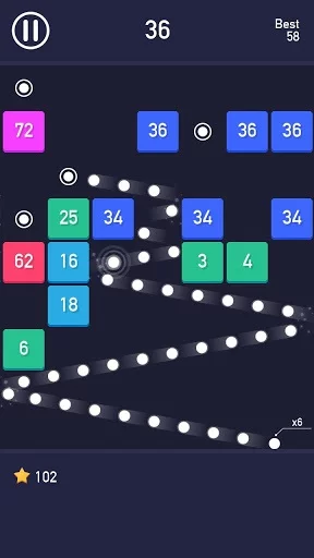 Изображение игры: Balls Bricks Breaker