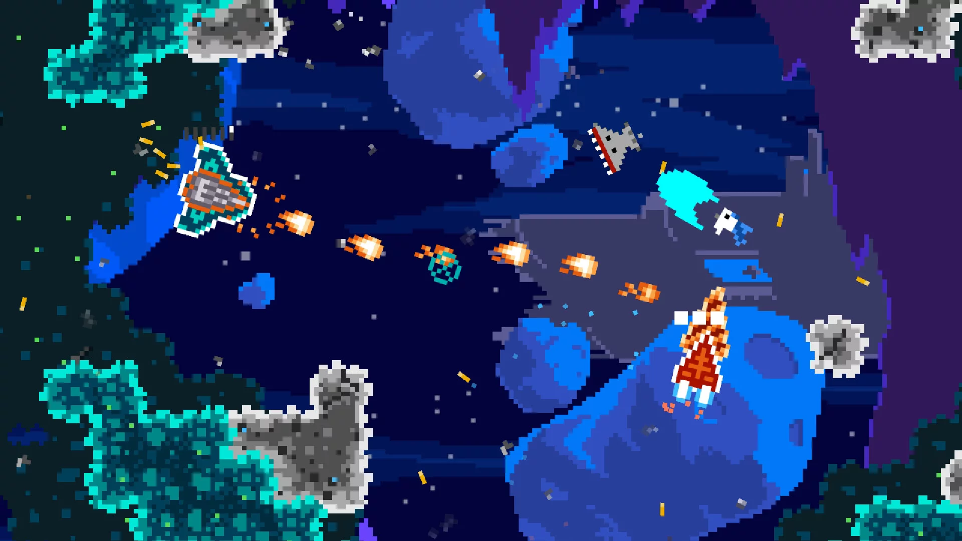 Изображение игры: Astro Duel 2