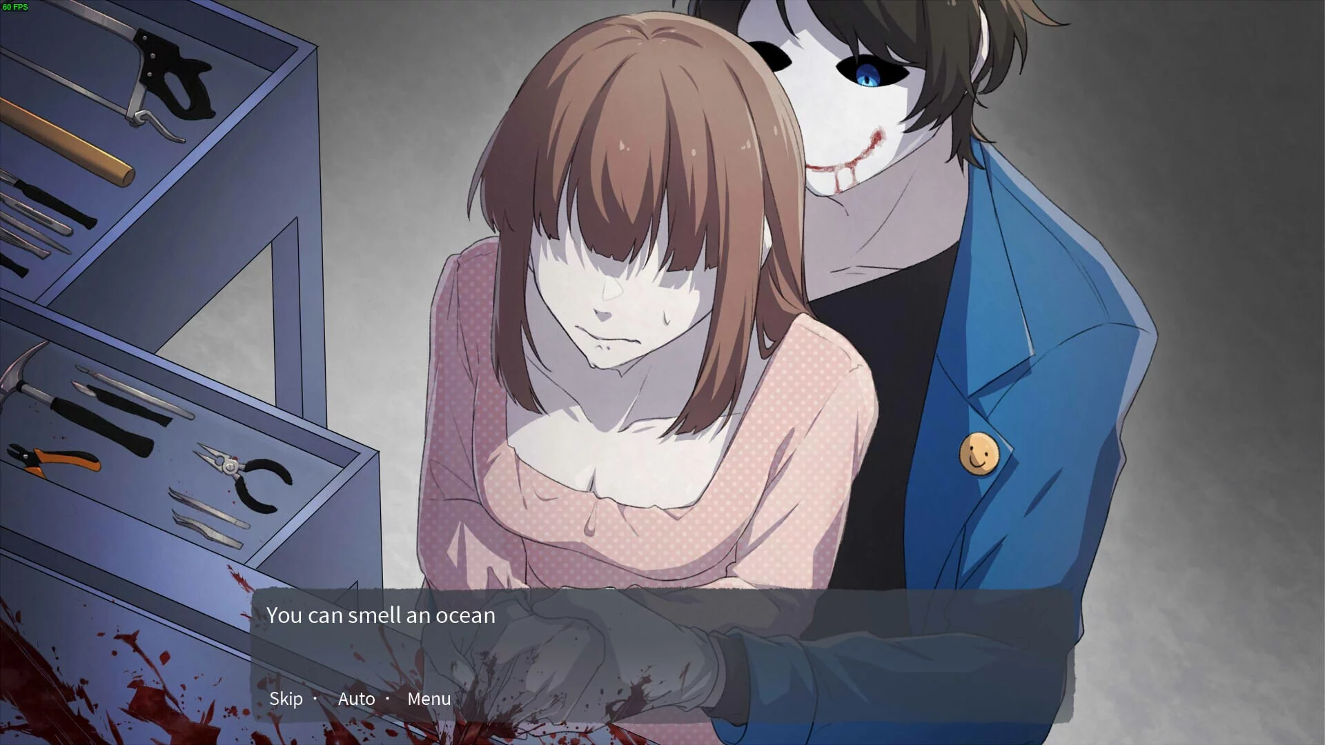 Изображение игры: Bloody Painter Dating Sim