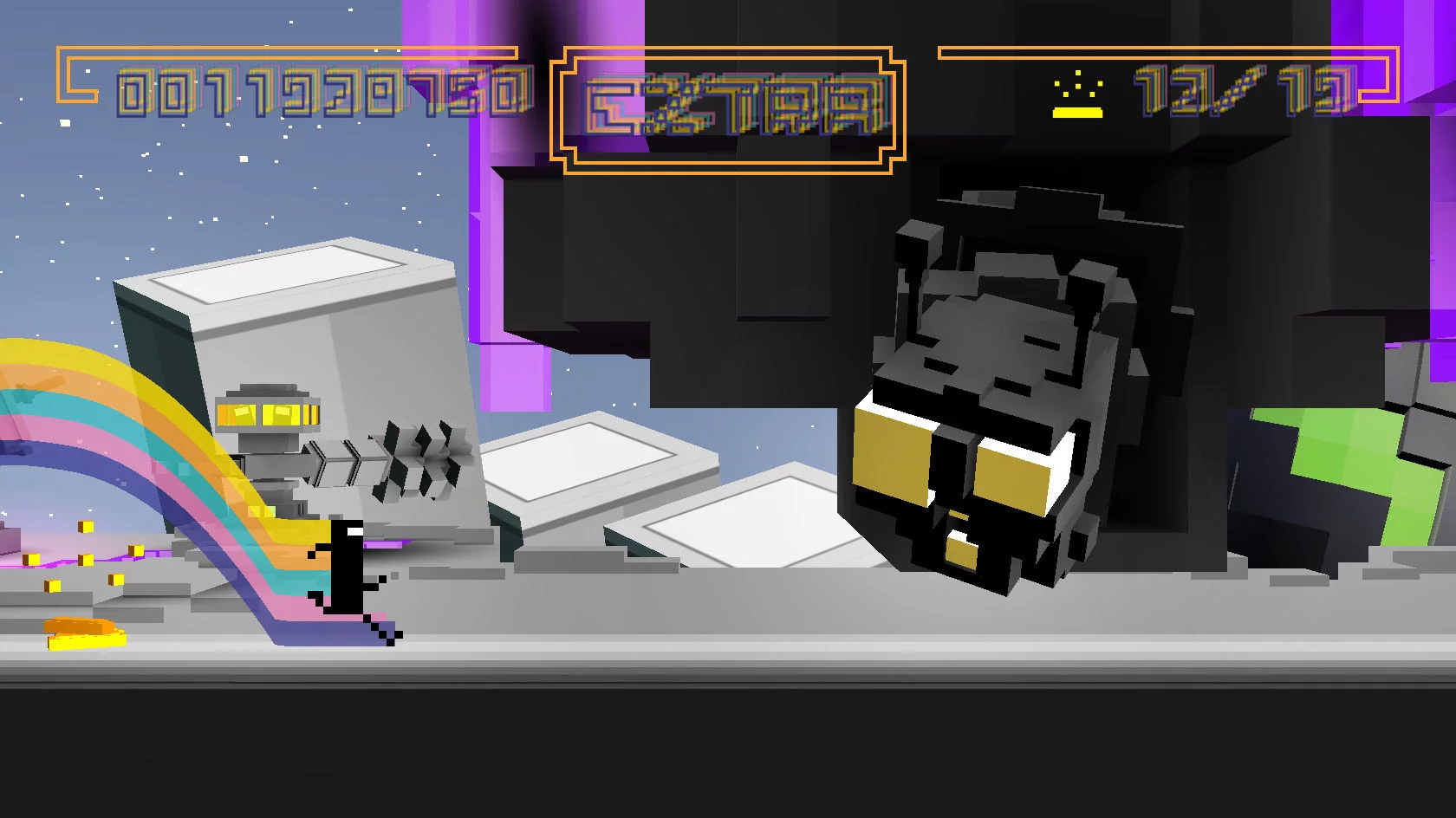 Изображение игры: BIT.TRIP RUNNER