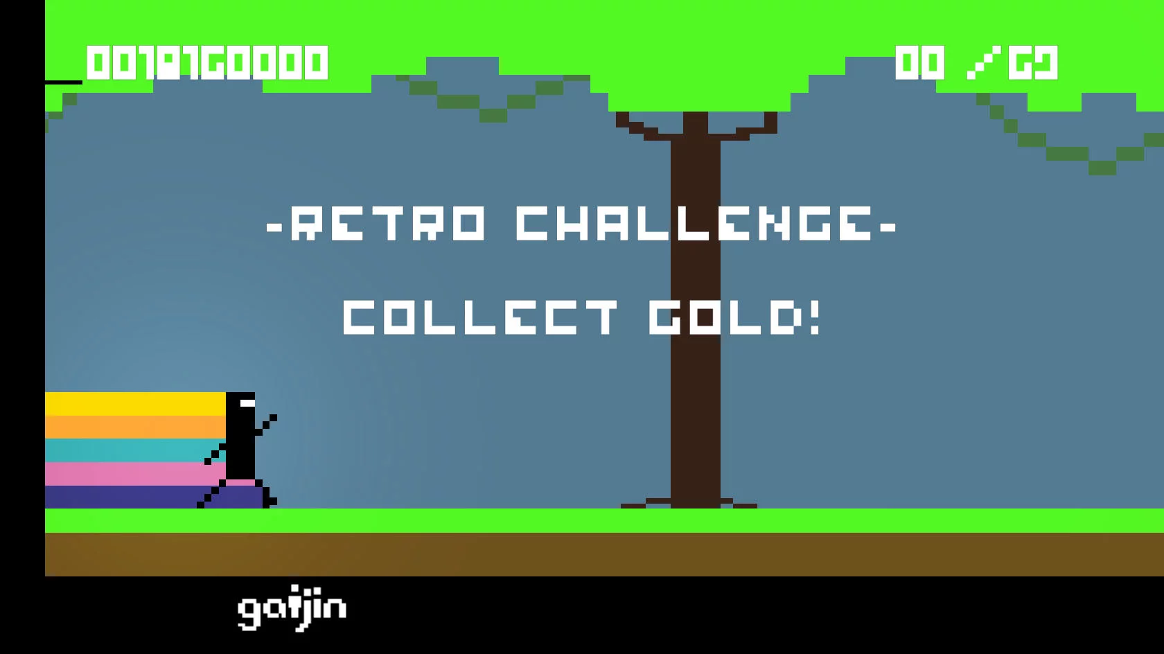 Изображение игры: BIT.TRIP RUNNER