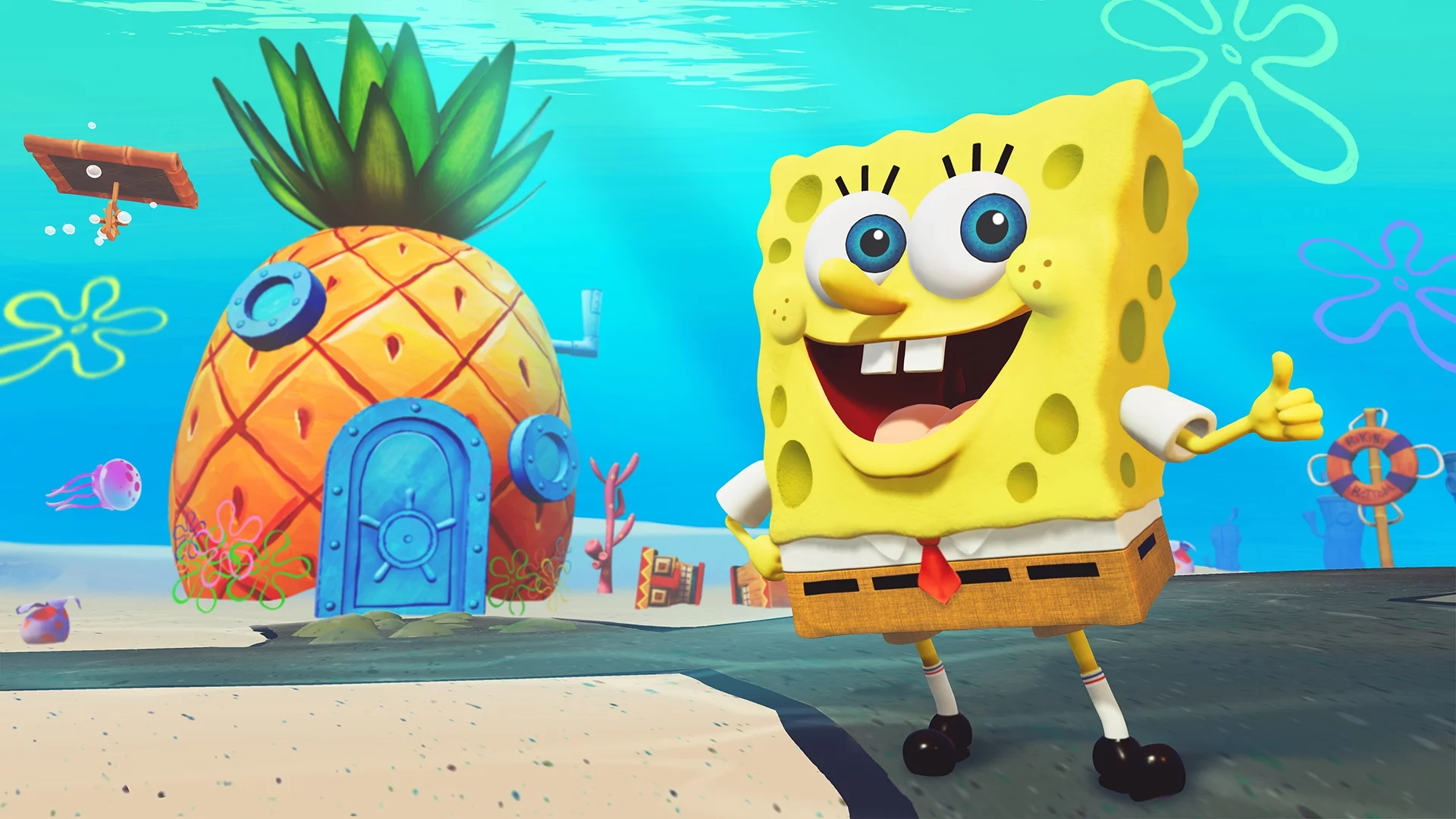 Изображение игры: SpongeBob SquarePants: Battle for Bikini Bottom — Rehydrated