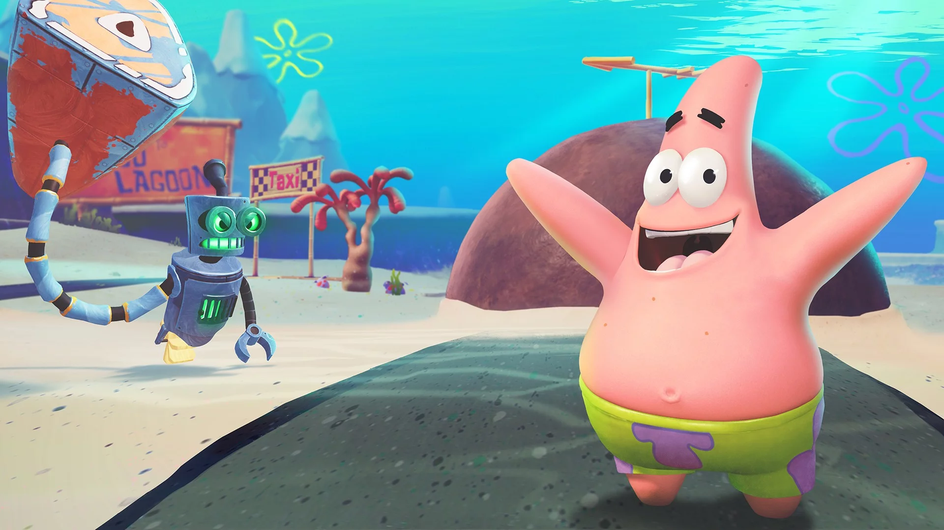 Изображение игры: SpongeBob SquarePants: Battle for Bikini Bottom — Rehydrated