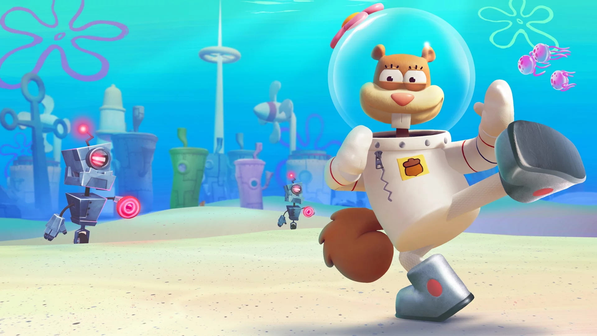 Изображение игры: SpongeBob SquarePants: Battle for Bikini Bottom — Rehydrated