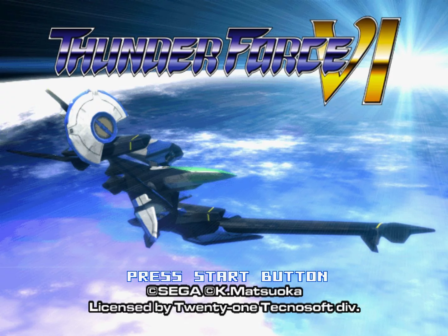 Изображение игры: Thunder Force VI