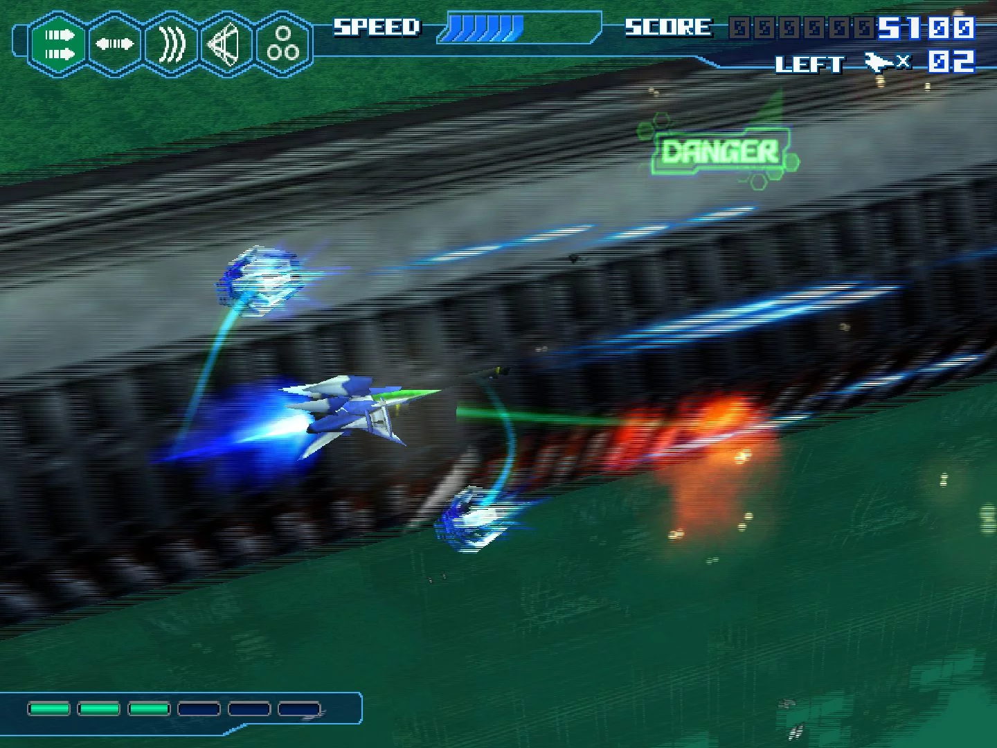 Изображение игры: Thunder Force VI