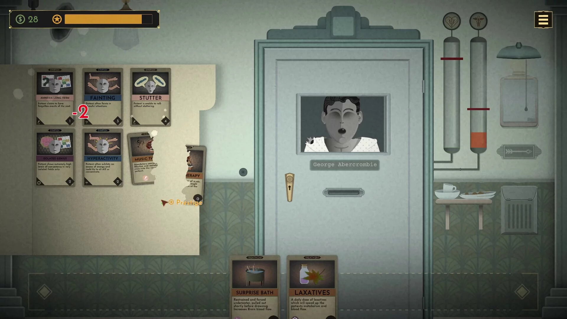 Изображение игры: Sanatorium - A Mental Asylum Simulator