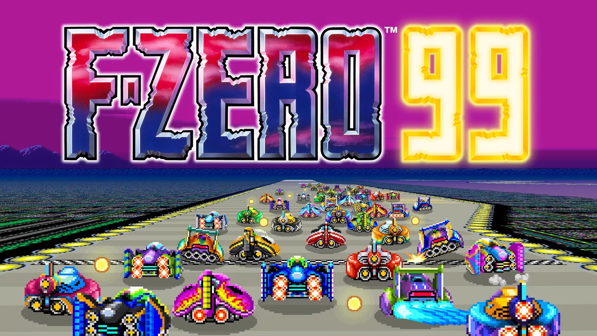 Изображение игры: F-Zero 99