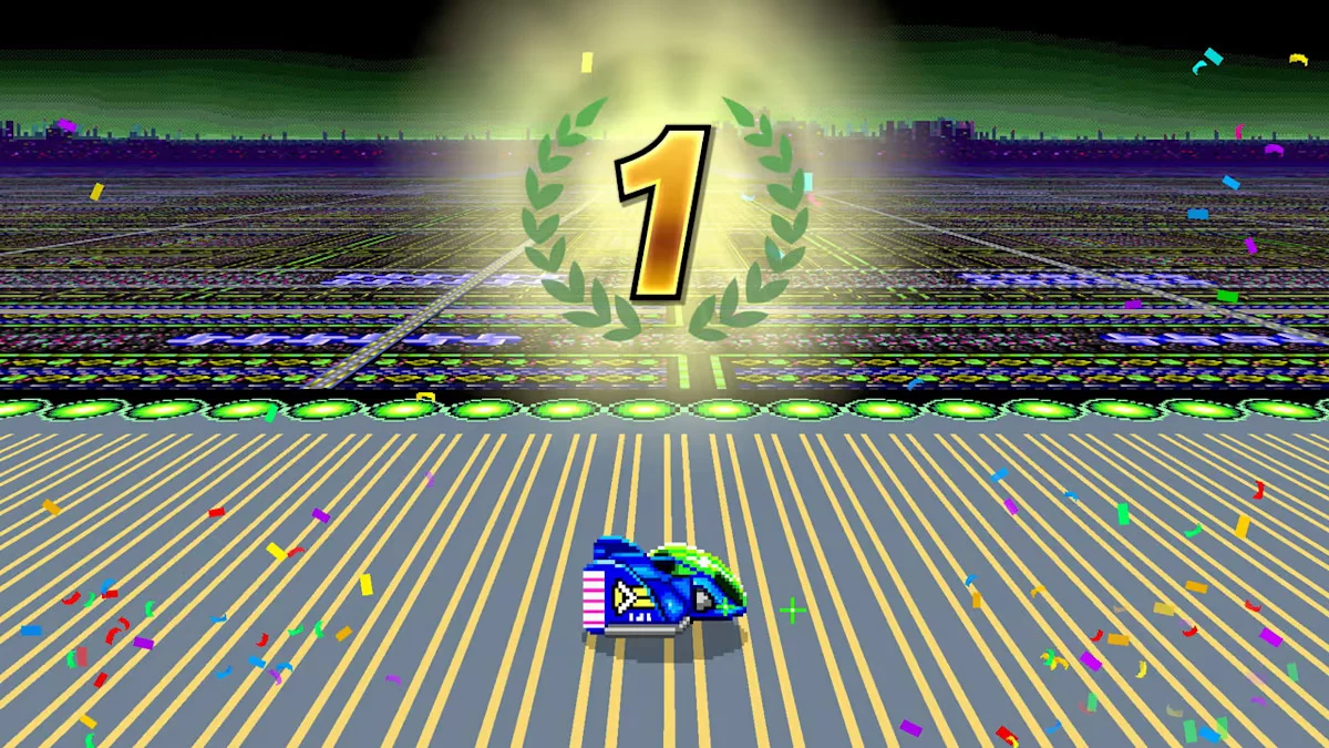 Изображение игры: F-Zero 99