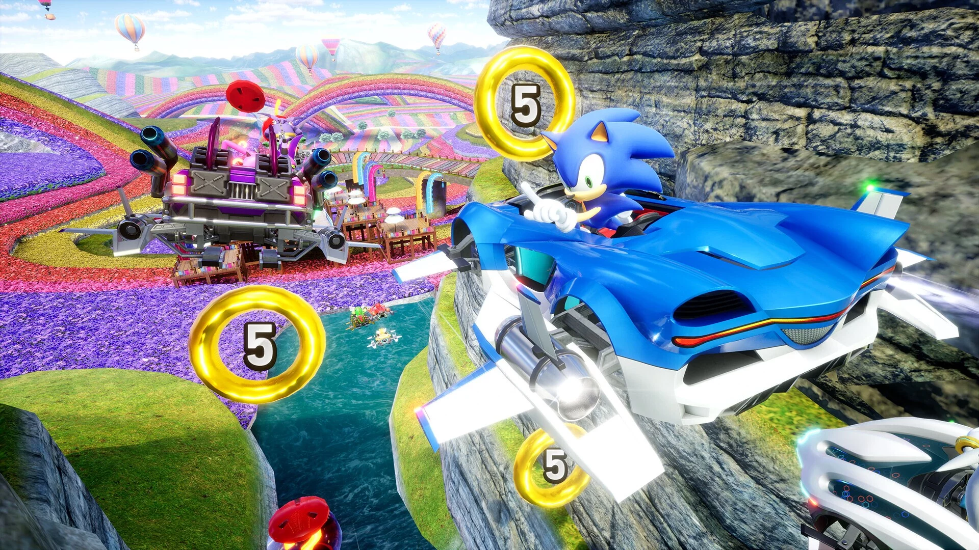 Изображение игры: Sonic Racing: CrossWorlds