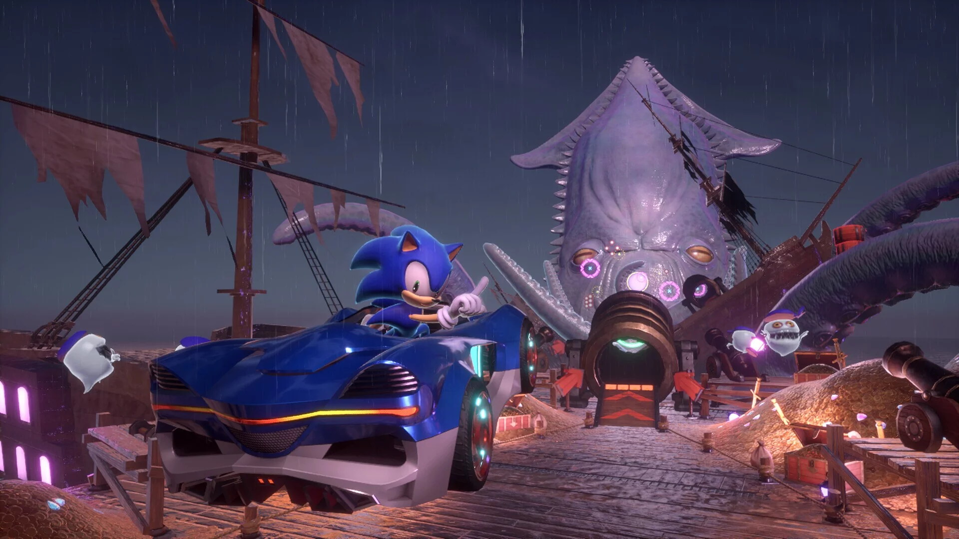 Изображение игры: Sonic Racing: CrossWorlds