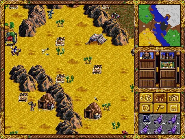 Изображение игры: Heroes of Might and Magic: A Strategic Quest