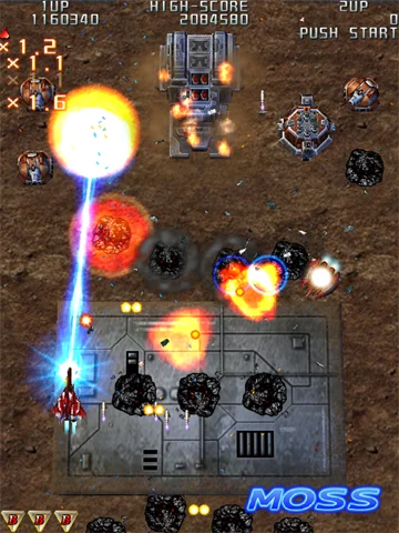 Изображение игры: Raiden 3