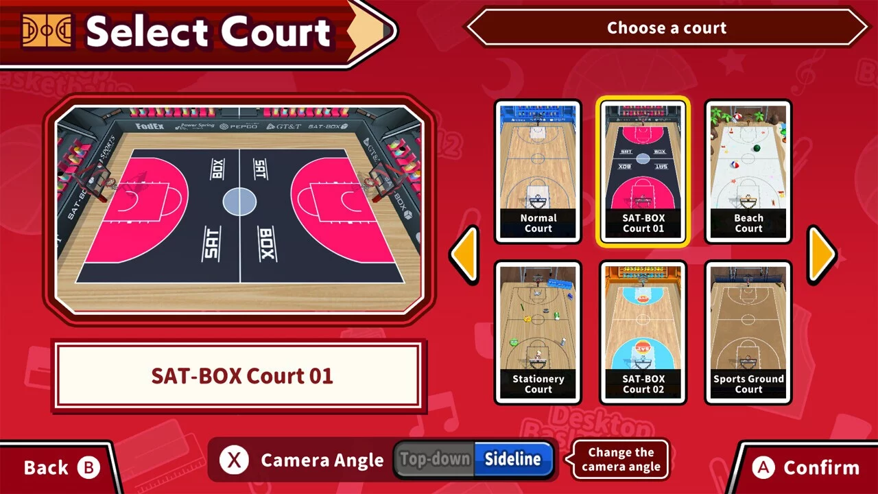 Изображение игры: Desktop Basketball 2