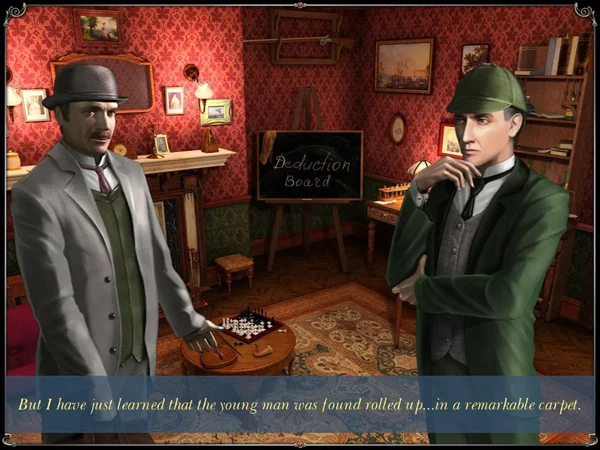 Изображение игры: Adventures of Sherlock Holmes: The Mystery of the Persian Carpet