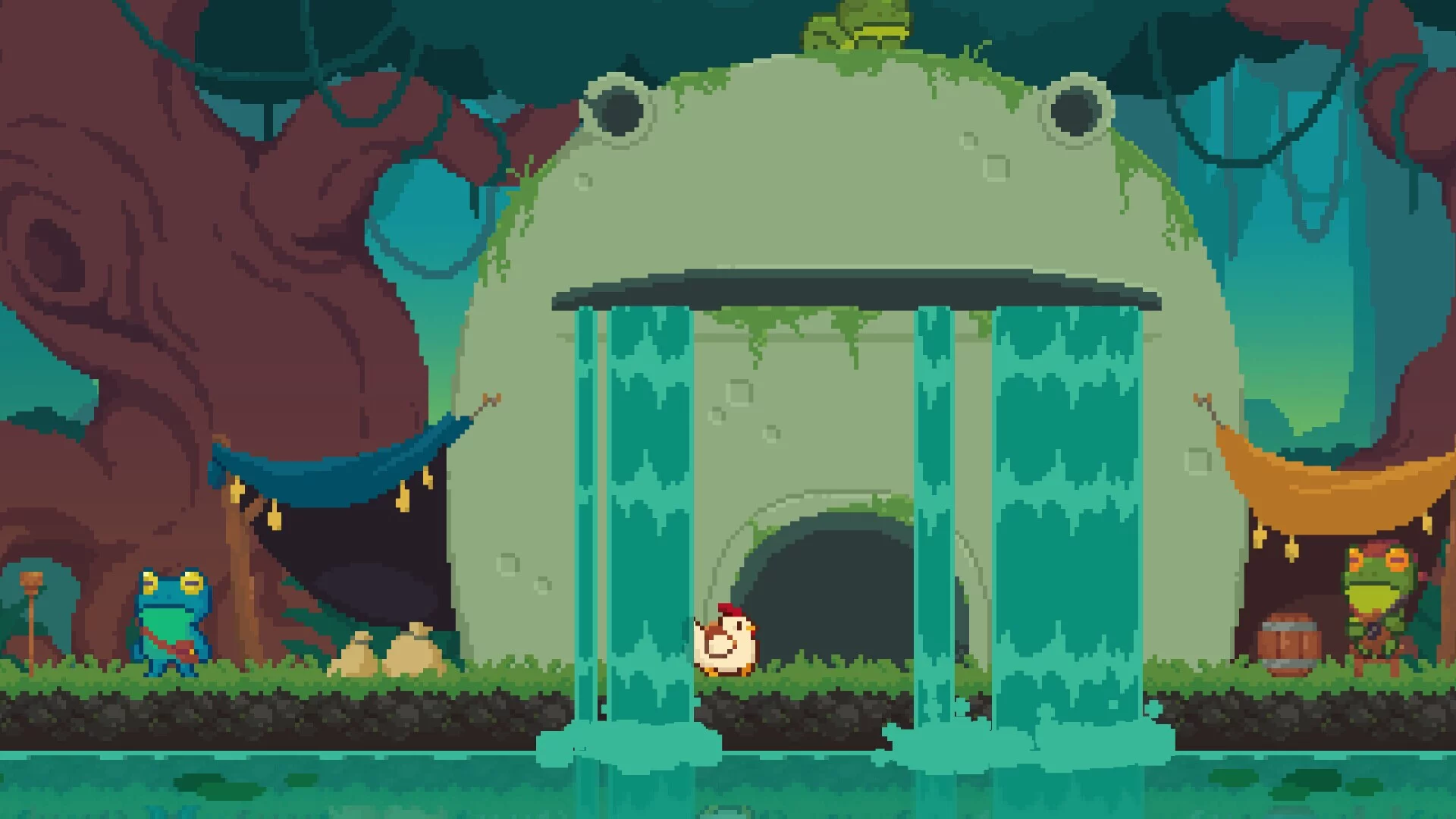 Изображение игры: Chicken Journey