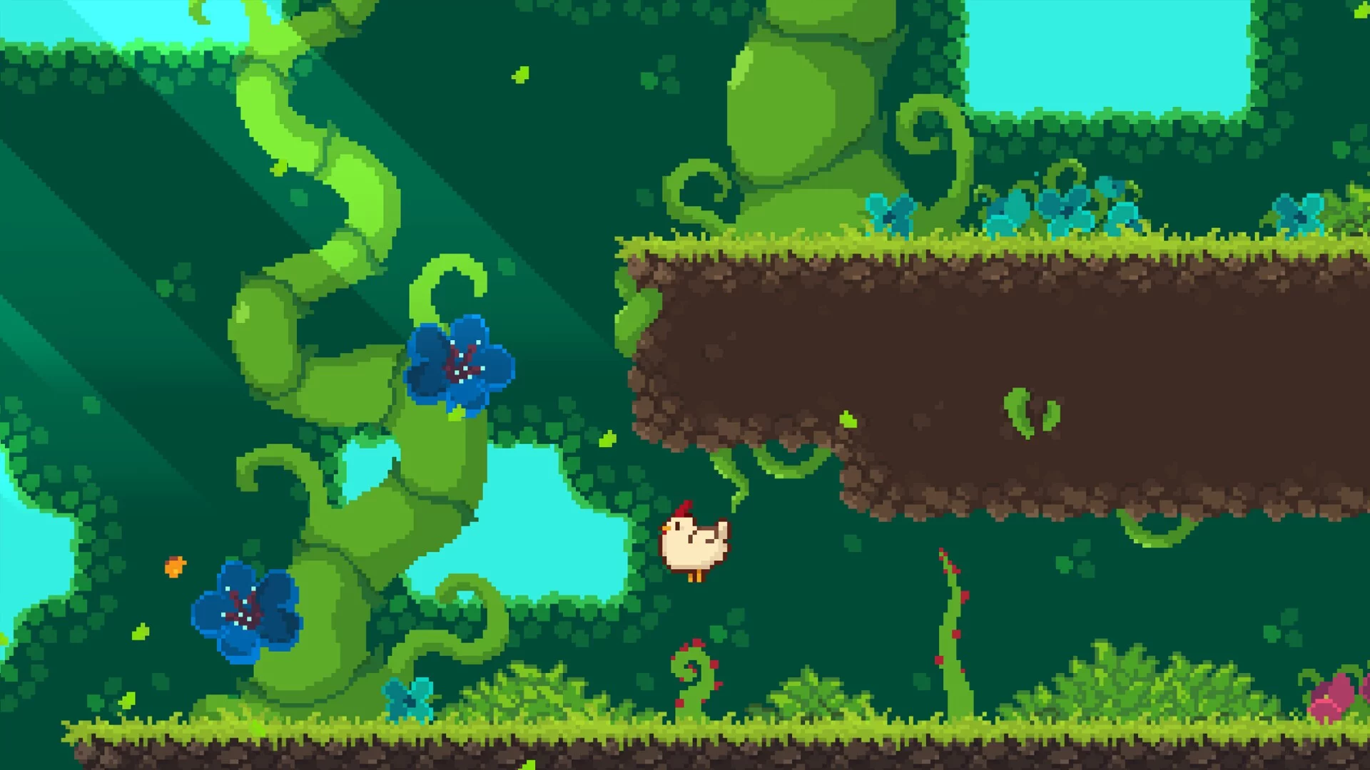 Изображение игры: Chicken Journey
