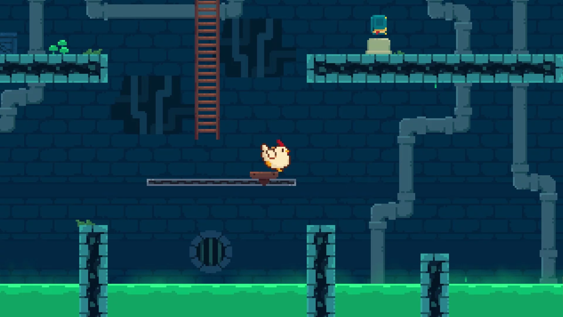 Изображение игры: Chicken Journey