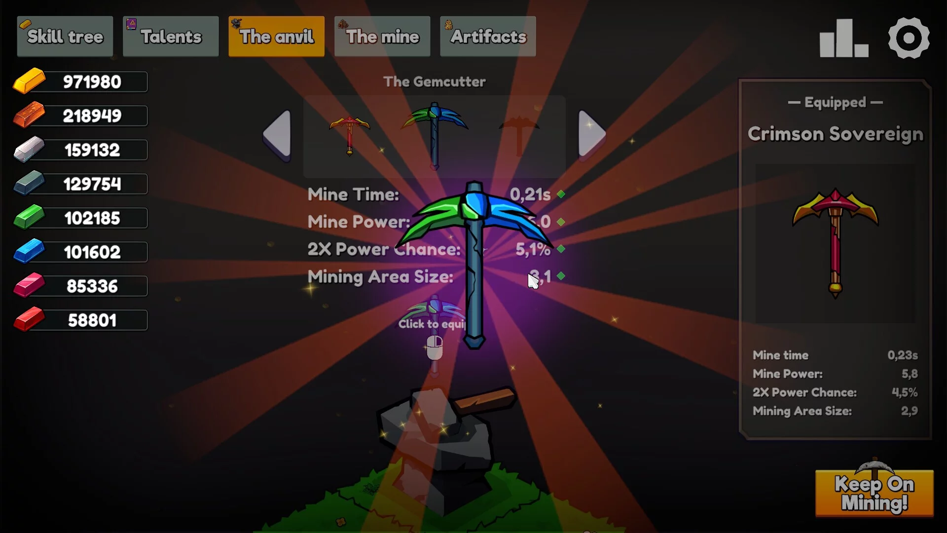 Изображение игры: Keep on Mining!