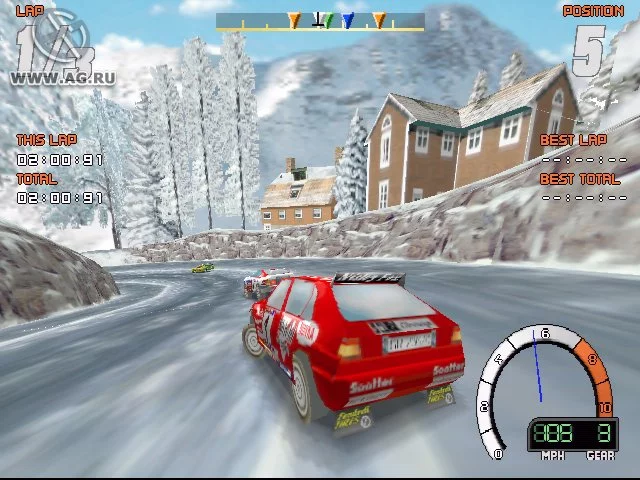 Изображение игры: Screamer Rally