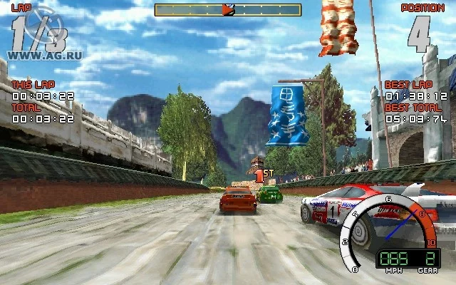 Изображение игры: Screamer Rally