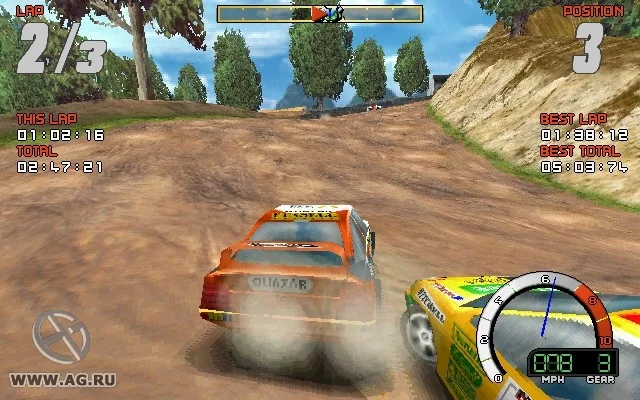 Изображение игры: Screamer Rally