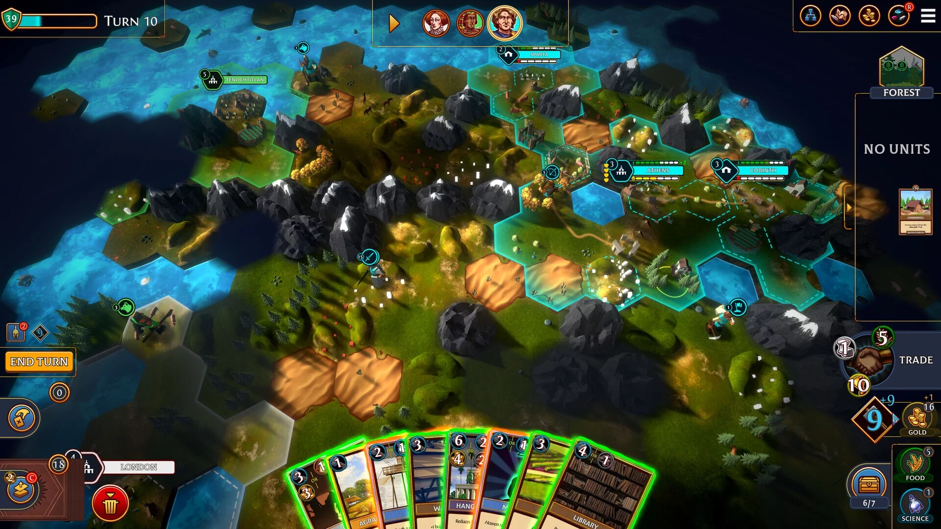 Изображение игры: Hexarchy