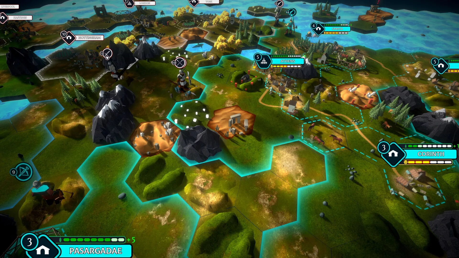 Изображение игры: Hexarchy