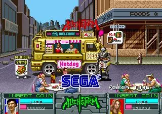 Изображение игры: Alien Storm (1991)