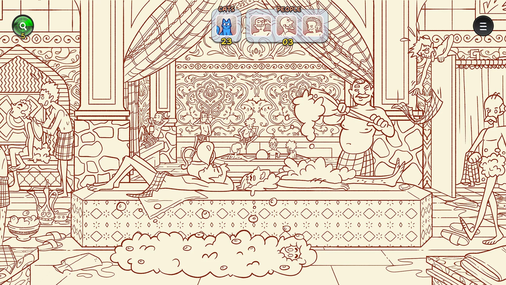Изображение игры: Hidden Cats in Istanbul